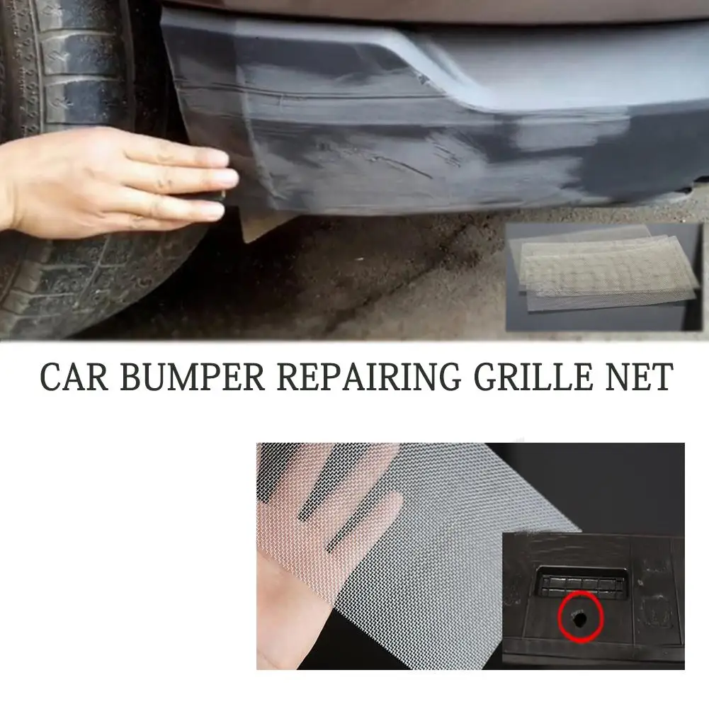 

Car Bumper Stainless Steel Repair Net Plastic Crack Repair Hole Repairing Mesh Net