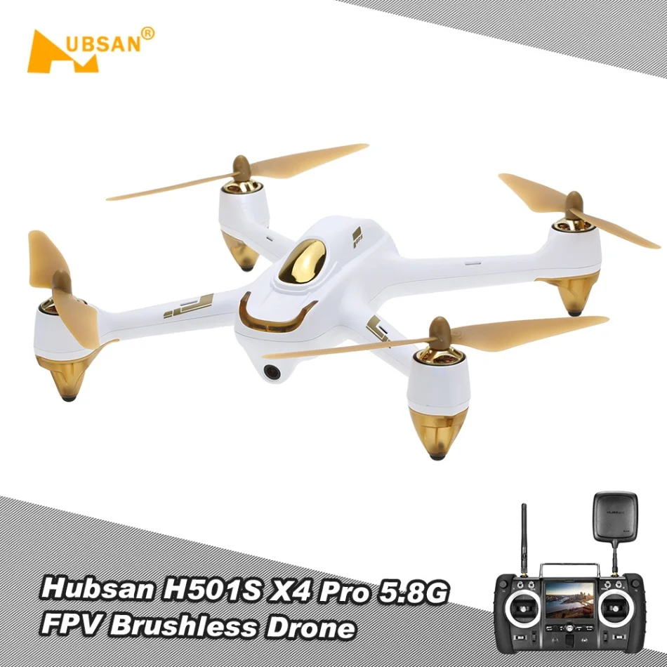 Hubsan H501S Pro 5 8G gps Wifi FPV RTF Дрон с 1080P HD камерой бесщеточный Профессиональный складной