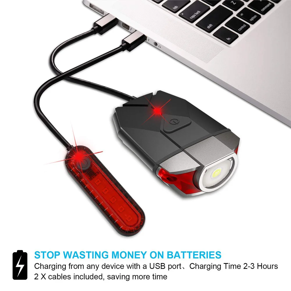 Стенд велосипедный светодиодный ночной Велоспорт USB перезаряжаемый аккумулятор