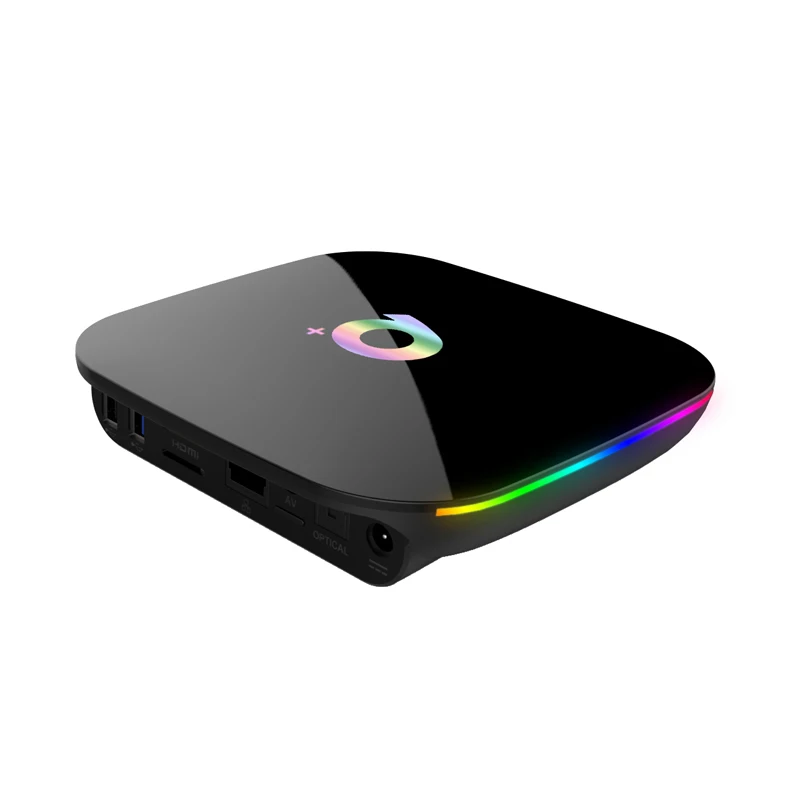 Q плюс Smart Allwinner H6 ТВ Box Android 9 0 4 ГБ 32 64 USB3.0 H.265 6 K Netflix Google Playstore PK T9 телеприставке |