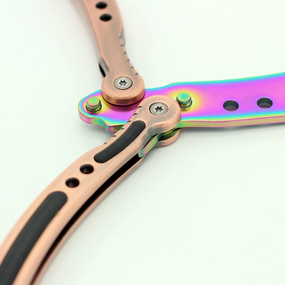 CS GO нож-бабочка игрушки из нержавеющей стали игра Counter Strike игрушка балисонг