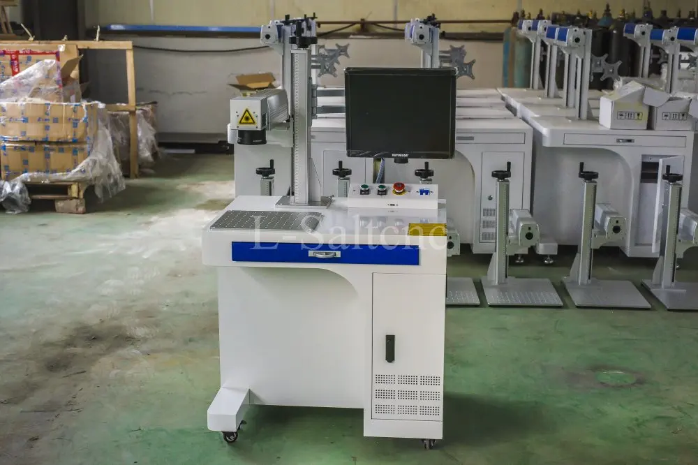 Металлическая лазерная маркировочная машина 30 Вт волоконная машина|Фрезы по