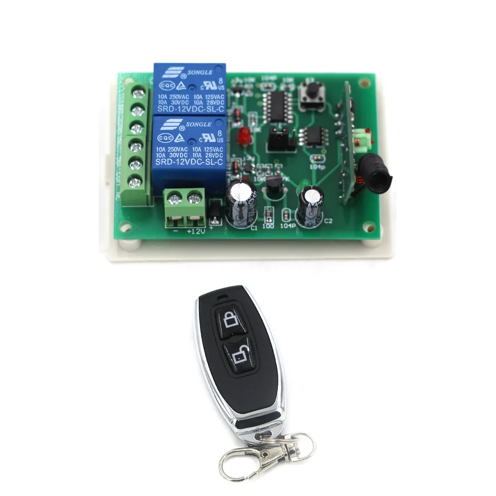 Радиоуправляемый переключатель 12 В 24 315 МГц 433 МГц|remote switch 24v|switch switchcontrole |
