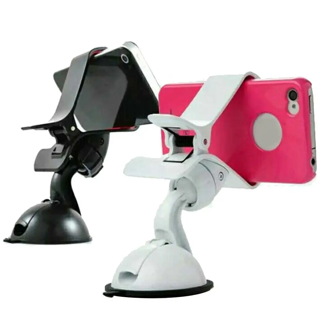 Автомобильные Держатели на присоске для телефона черный белый 360 градусов