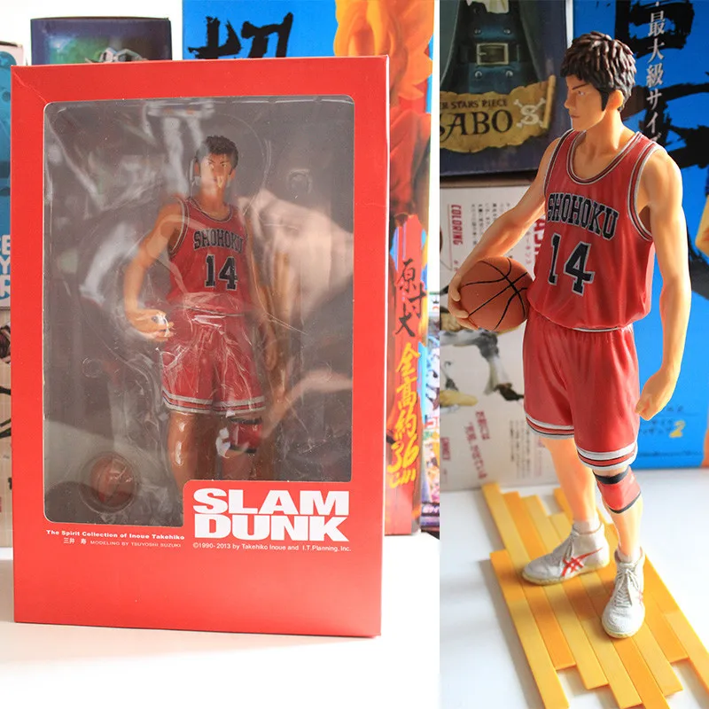 

Anime Slam Dunk 25 CM Mitsui Hisashi Hanamichi Sakuragi PVC Action Figure Da Toy Modello Brinquedos Regalo Di Natale doll hot