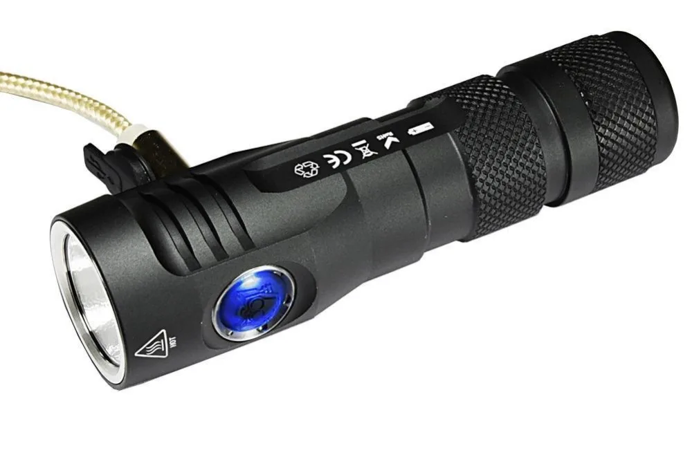 Manker U12 2000 люмен CREE XHP50 II светодиодный фонарик с usb-кабелем типа C 20700 перезаряжаемый аккумулятор карманный зажим кобура для охоты