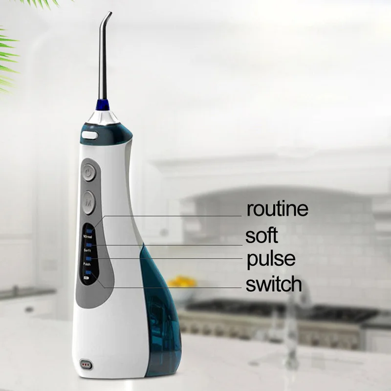 Электрический ирригатор полости рта Вода Flosser Очистка зубов JJS 010
