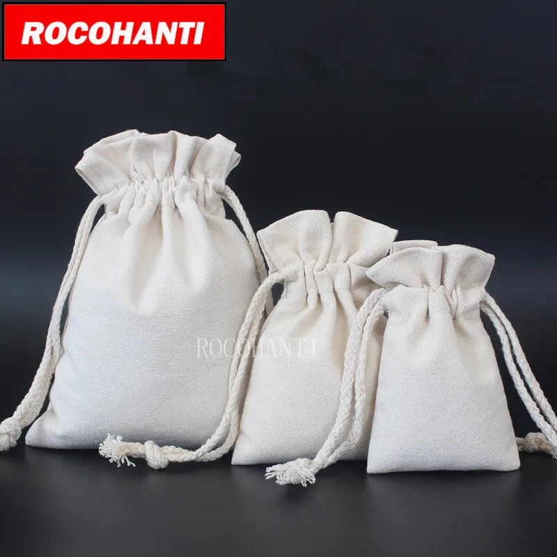 25 шт. Пользовательский логотип напечатанный Эко хлопок парусина сумка на шнурке