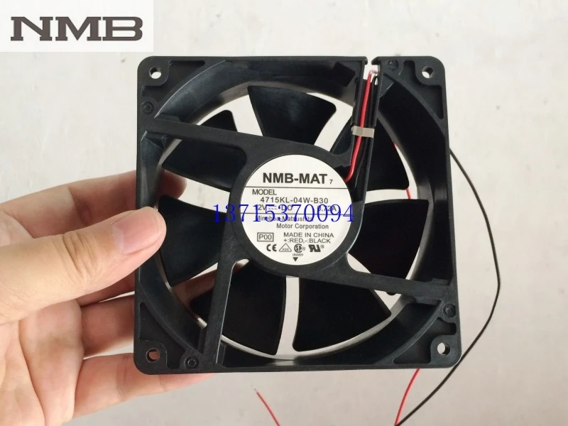 Вентилятор охлаждения для NMB 12 см 4715KL 04W B30 В 0 72a 12038 120*120*38 мм|cooling fan|nmb cooling fanscooling fan