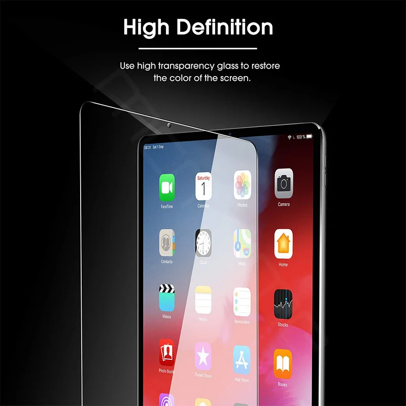 Закаленное стекло для Apple iPad Pro 11 дюймов 2018 протектор экрана планшета 9H закаленная