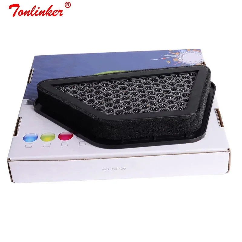 1 Pcs Cabin Filter Салонный фильтр для Audi Q7 4M внедорожник 2,0 3,0 TFSI 3.0TDI quattro двигателя V6 Модель 1 шт. внешний фильтр OEM 4M 0 819 100 - Цвет: 1 Pcs Cabin Filter