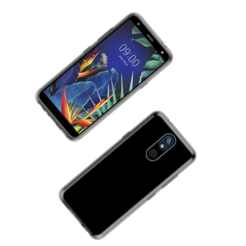 Skid-proof Soft TPU Transparent Silicone Clear Case Cover for LG X4 2019 For K40 K12 Plus LMX420 |