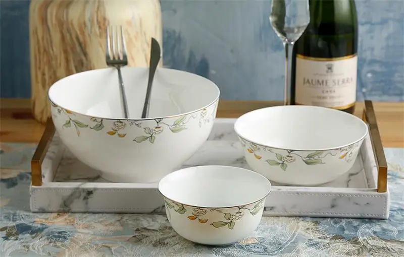 8 дюймов, настоящий костяного фарфора для кухни, суповая миска, фарфоровая миска для смешивания, микроволновая печь, сохраняющая сервировочная миска, натирающая большая чаша, барбекю