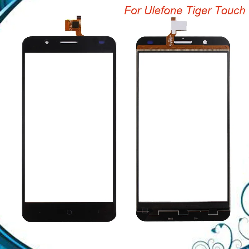 Сенсорный экран 5 дюйма дигитайзер переднее стекло сенсор для Ulefone Tiger замена