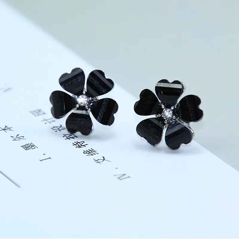 Серьги в виде цветов карамельных для женщин новинка 2017 года элегантные серьги