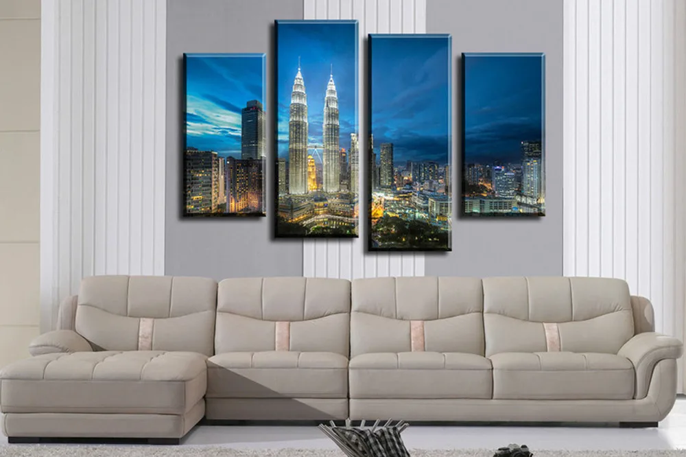 2016 Срочная поставка ограниченная по времени картина с выпадением холст