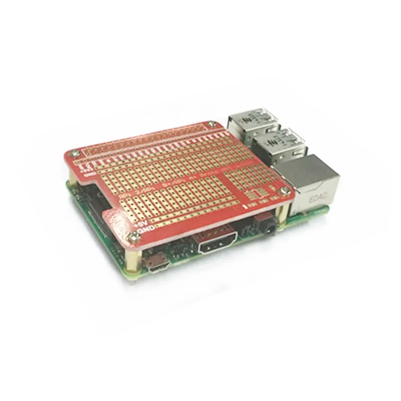Удлинительная плата Proto HAT для Raspberry Pi 3 Plus красный RPI GPIO Arduino DIY|Аксессуары