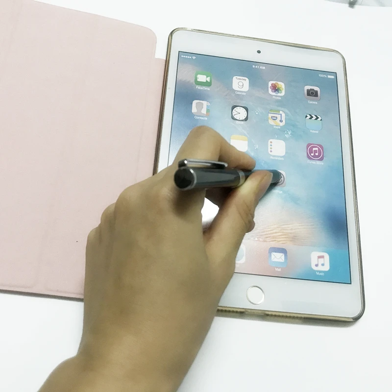 2 в 1 емкостный стилус шариковая ручка для iPad 9 7 Pro 10 5 Air 2/1 миниатюрная сенсорного