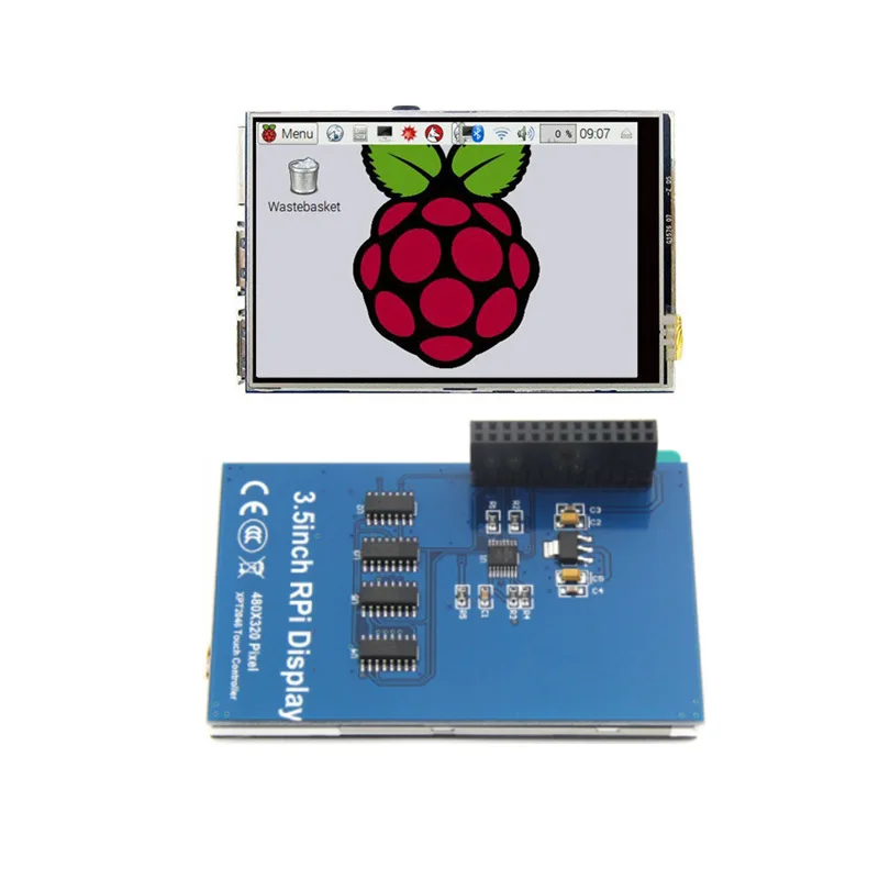 Raspberry Pi дисплей 3 5 дюйма дюймов 7 TFT ЖК сенсорный экран модуль HDMI для 4 Модель B/ RPi B