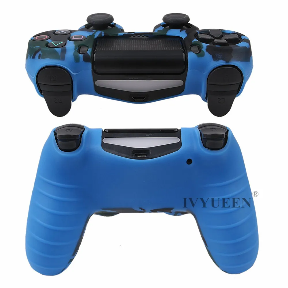 Силиконовый защитный чехол IVYUEEN для sony Dualshock 4 PS4 DS4 Pro Slim с 8 аналоговыми джойстиками
