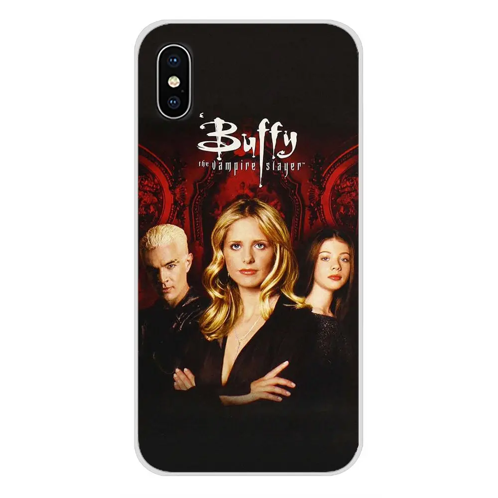 Аксессуары чехлы для телефонов Buffy The Vampire Slayer Samsung Galaxy S4 S5 MINI S6 S7 edge S8 S9 S10 Plus Note 3 4 5 8