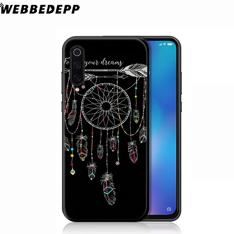 WEBBEDEPP Dream Catcher Soft Case for Xiaomi Mi 9T 9 8 SE 6 A1 A2 A3 Lite MiA1 MiA2 MiA3 F1 MAX 3 Mi8 CC9E CC9 |