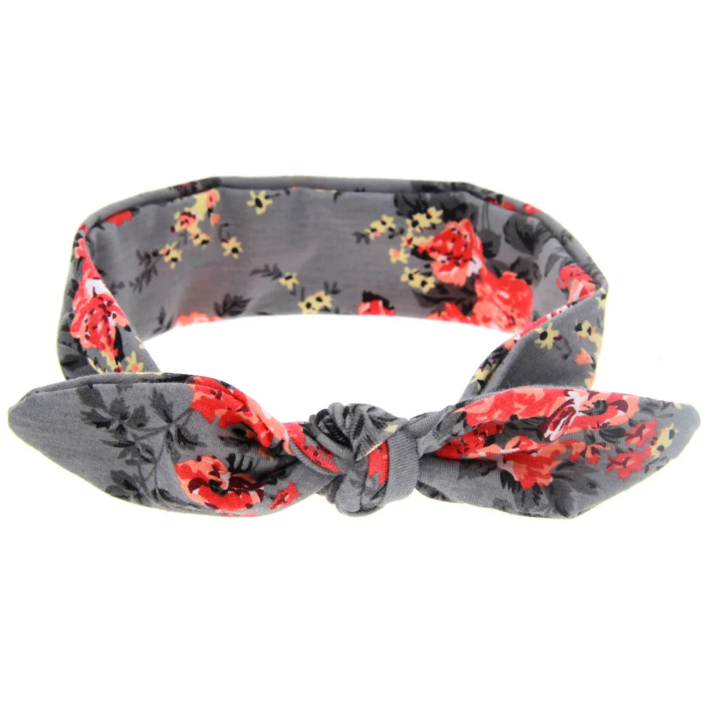 1 шт. новые яркие Boho новорожденных повязка с принтом эластичная лента украшение