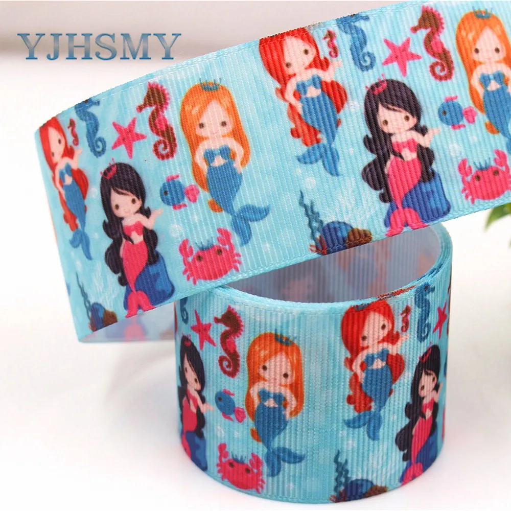 YJHSMY G-18517-210(1 \ 2 '') 38 мм 5 ярдов/лот флэш мультфильм печатных корсажная лента, аксессуары тесьма, DIY материалы ручной работы