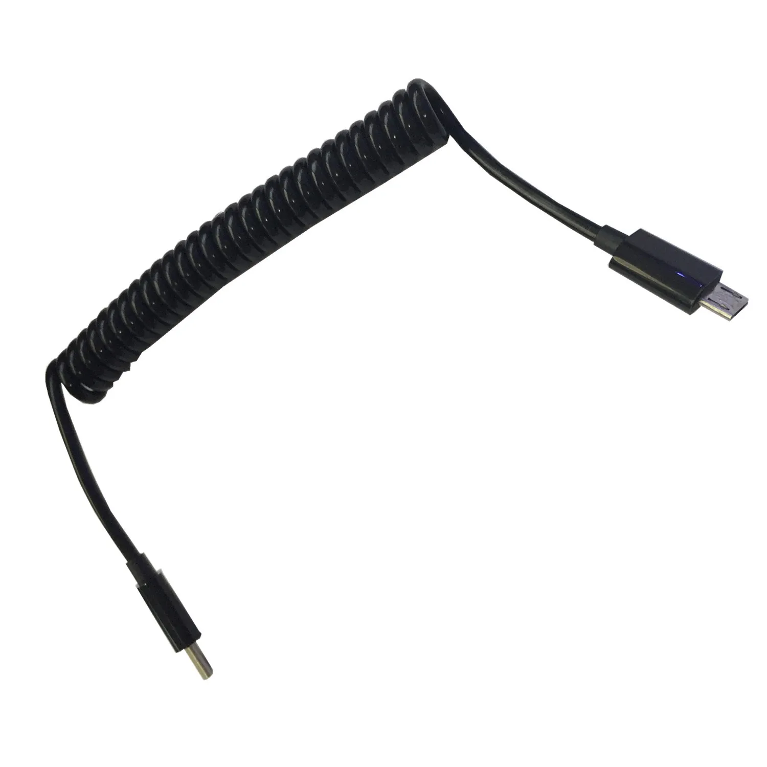 Спиральный Кабель-адаптер USB 3 1 C-TYPE штекер-2 0 micro 5P м 10 футов | Компьютеры и офис