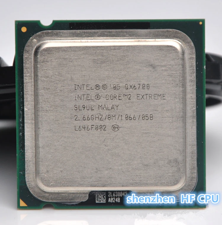 Процессор Intel Core 2 Extreme QX6700 66 ГГц 8 Мб четырехъядерный FSB 1066 LGA 775 100% рабочий |