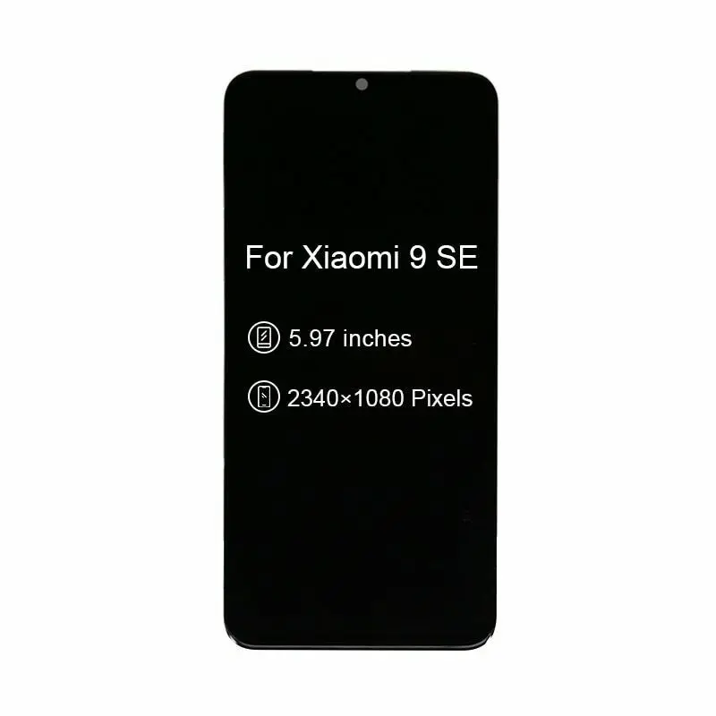 Оригинальный AMOLED ЖК дисплей 5 97 дюйма для XIAOMI MI 9 SE сменный сенсорный в сборе