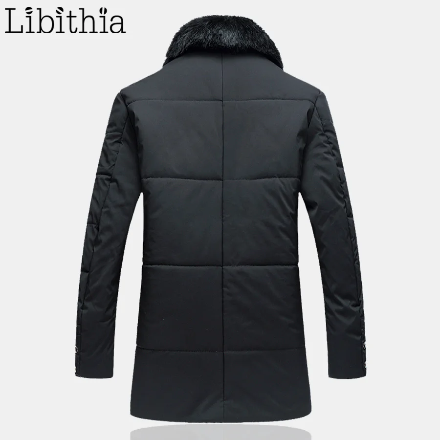 Мужская повседневная Толстая парка большие размеры 6XL Длинные Стильные