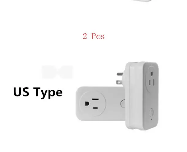 US Standard 2 Pcs Timethinker 2 шт. Смарт Wi-Fi розетка США Австралия ЕС ВБ Разъем для Apple Homekit Alexa Google Home Сири, голосовой контроль беспроводной Таймер - Комплект: US Standard 2 Pcs