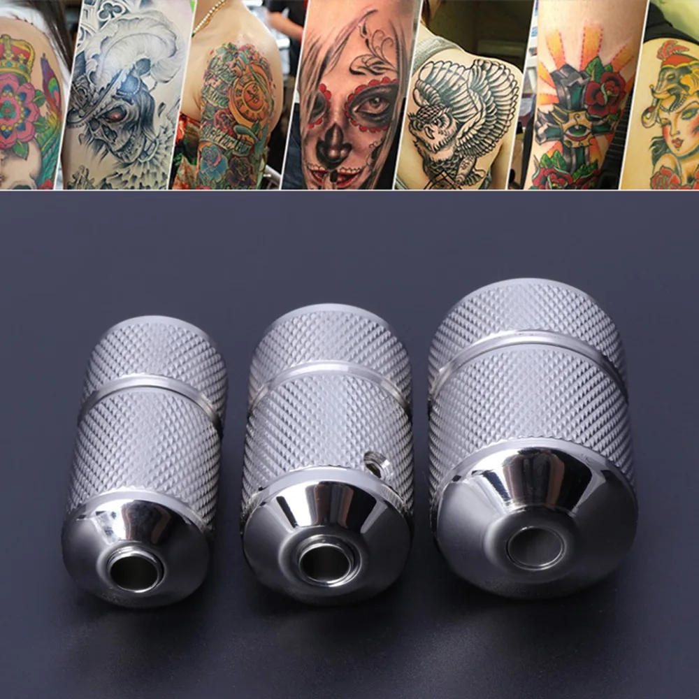 

Stainless Steel Self-lock Tattoo Grip Needle Bar Handle For Machine 22/25/30mm