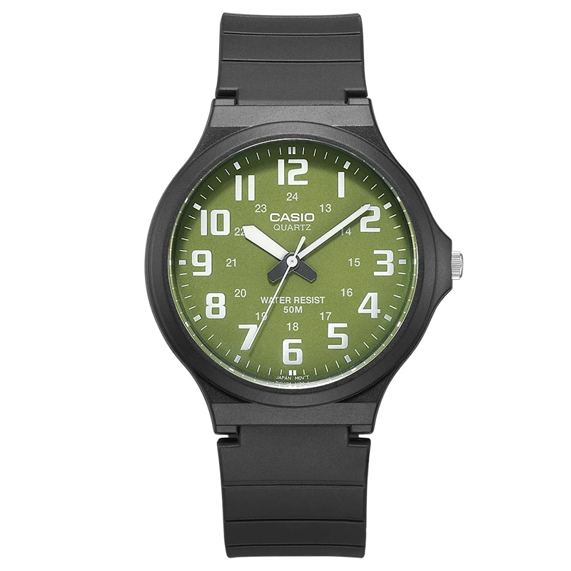 Casio студенческие Детские часы мужские с резиновой лентой Спортивные MW 240