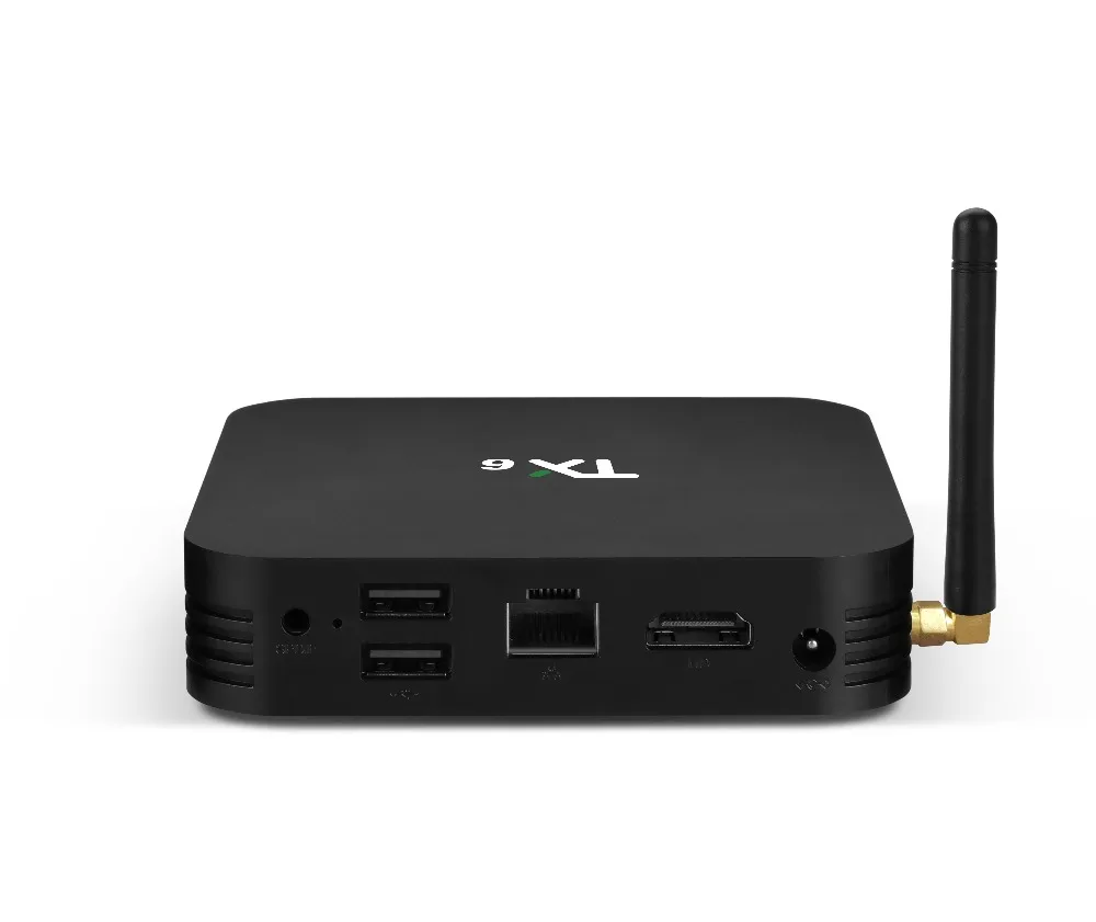 ТВ приставка Allwinner H6 10 шт./лот TX6 четырехъядерный Android 9 0 4 Гб 32 ГБ/64 ГБ 4K медиаплеер