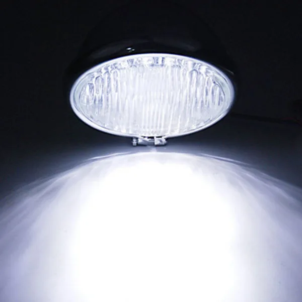 DC 12V Motorcycle Electric Vehicle 30W LED Headlight Bulb Lamp (Black) | Components