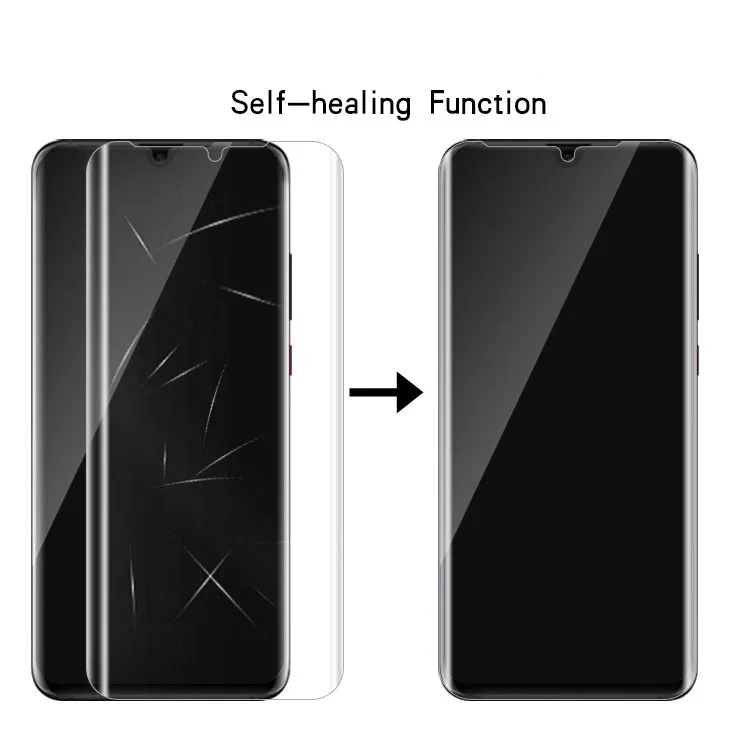 2 шт. полный охват Взрывозащищенный экран протектор для Xiaomi Redmi Note 7 эластичная ТПУ пленка гидрогель защитная пленка