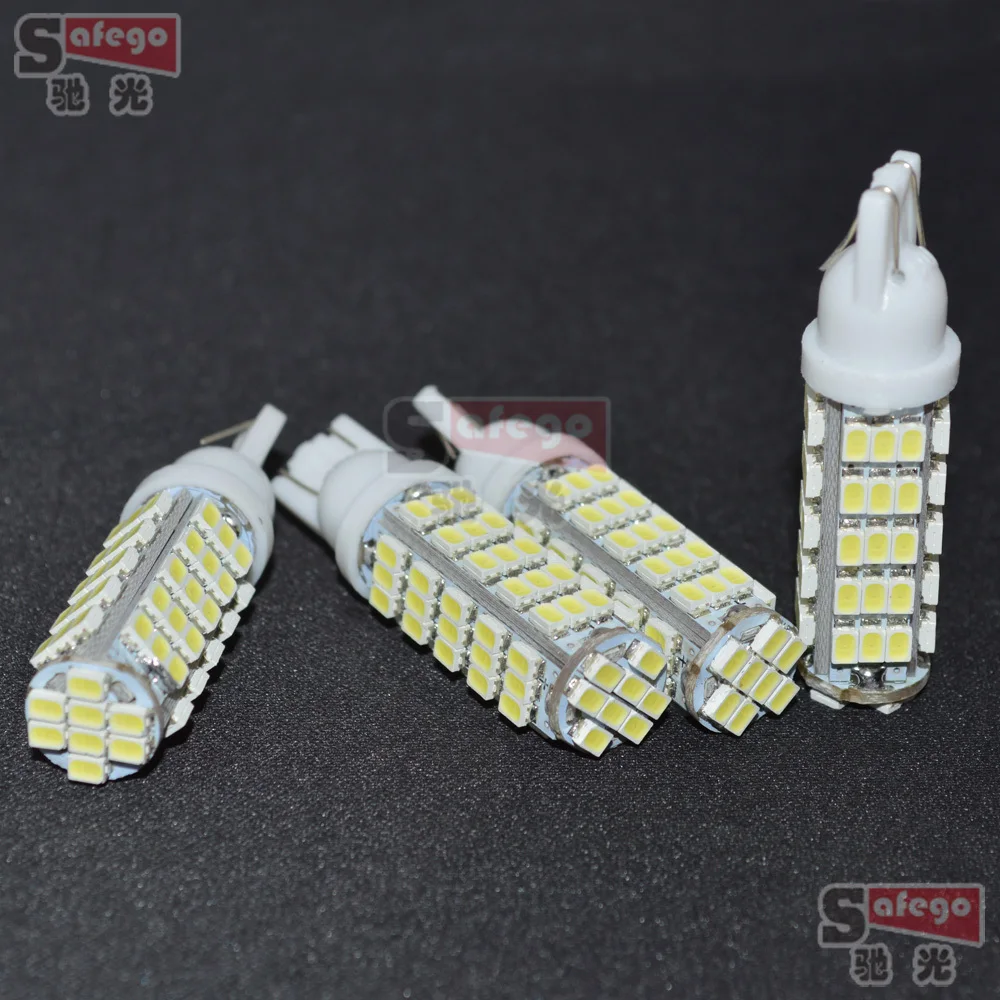 20 шт. 168 192 t10 w5w светодиодный 12 В Белый T10 68smd 1206(3020) 68 SMD СВЕТОДИОДНЫЙ автомобильные