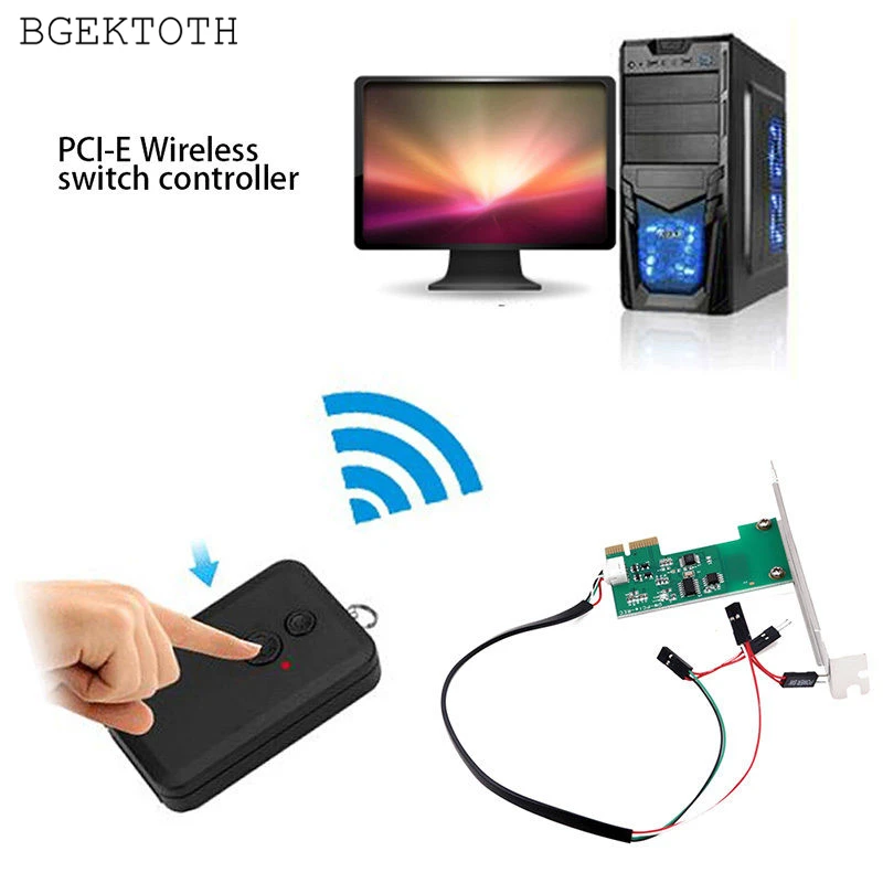 Пульт дистанционного управления BGEKTOTH Mini PCI e для настольного ПК беспроводной