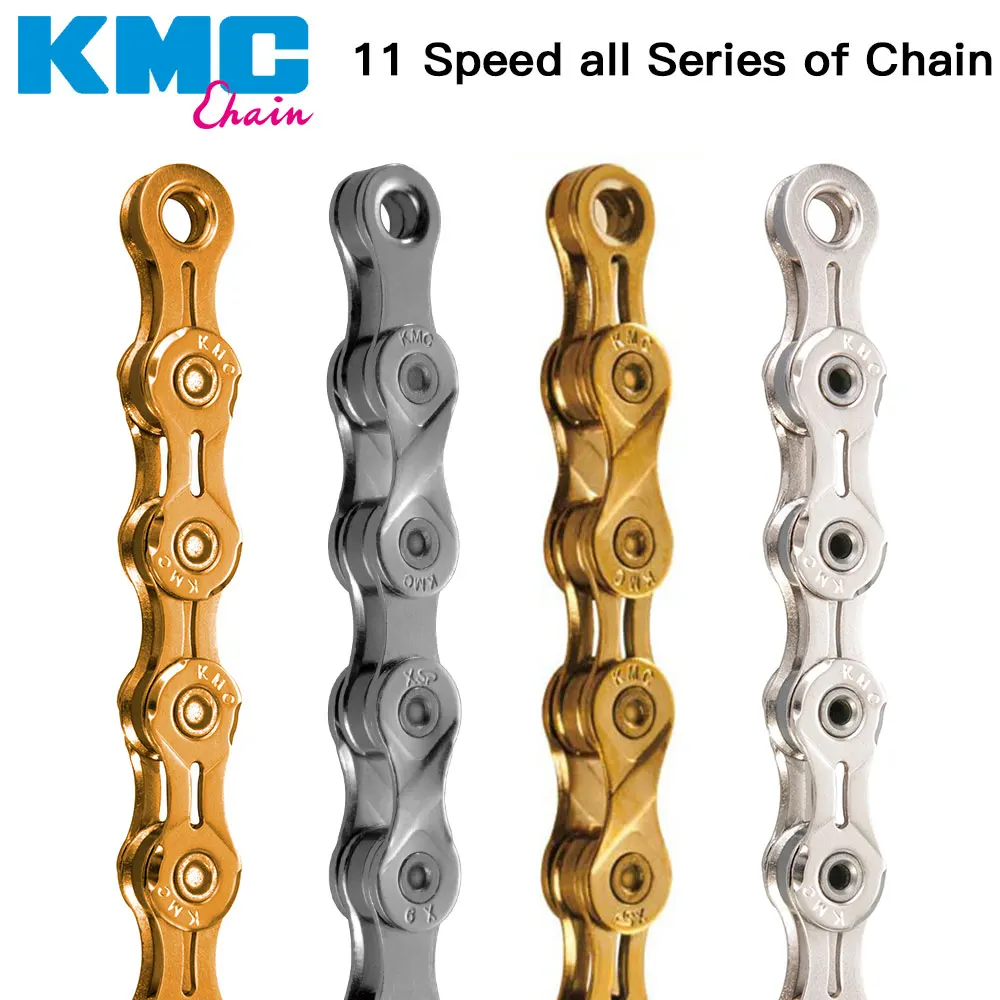 Цепь kmc x11 x11L x11sl X11ept x11el x11.93 золотая серебряная цепочка супер гирлянда горный