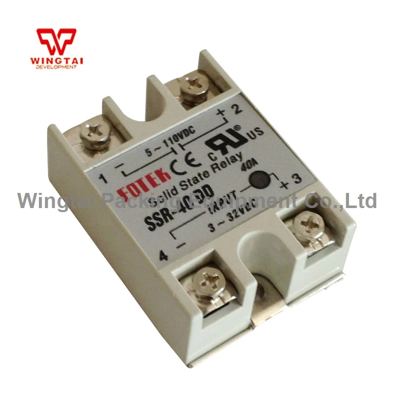

SSR-40DD High Level SSR Power Relay Fotek Module Solid State Relay