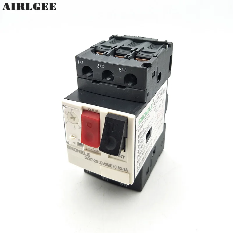 GV2ME 0.63-1A 3P Motor Starter Circuit Breaker Overload Protector MPCB 690V 6KV | Обустройство дома