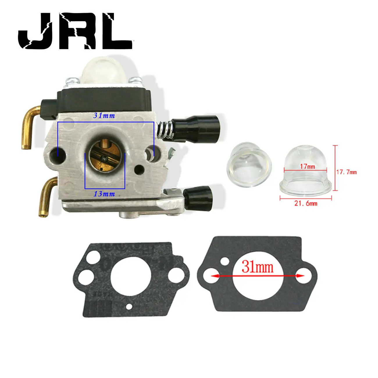 

Carburetor & Primer Bulbs Carburetor Gasket For Stihl FS38 FS45 ZAMA C1Q