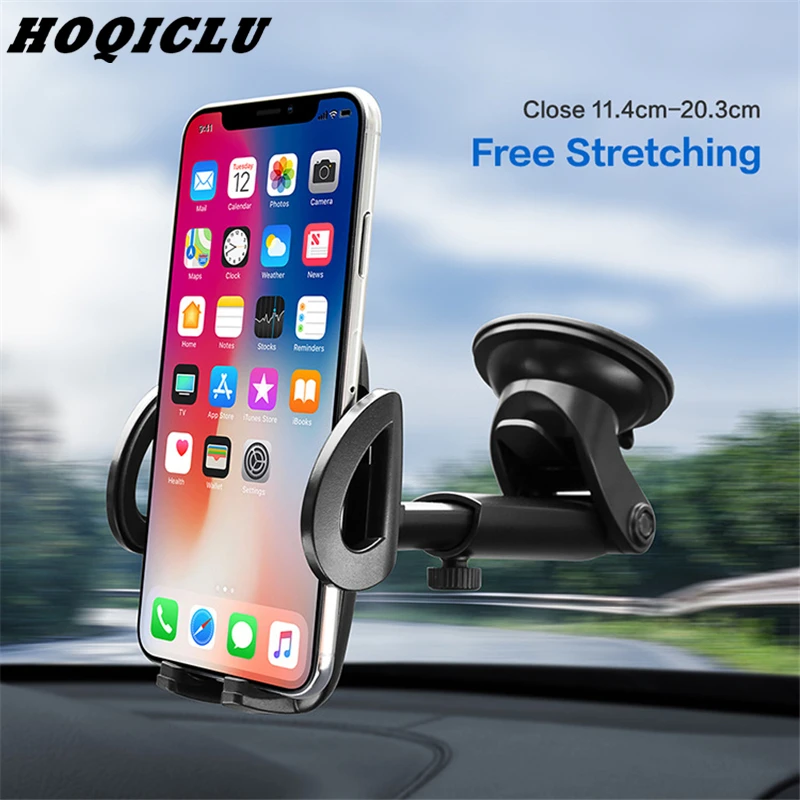 Universal Windshield Gravity Sucker Stand Car Mobile Support Smartphone Phone Holder For iPhone 678 X Voiture | Мобильные телефоны