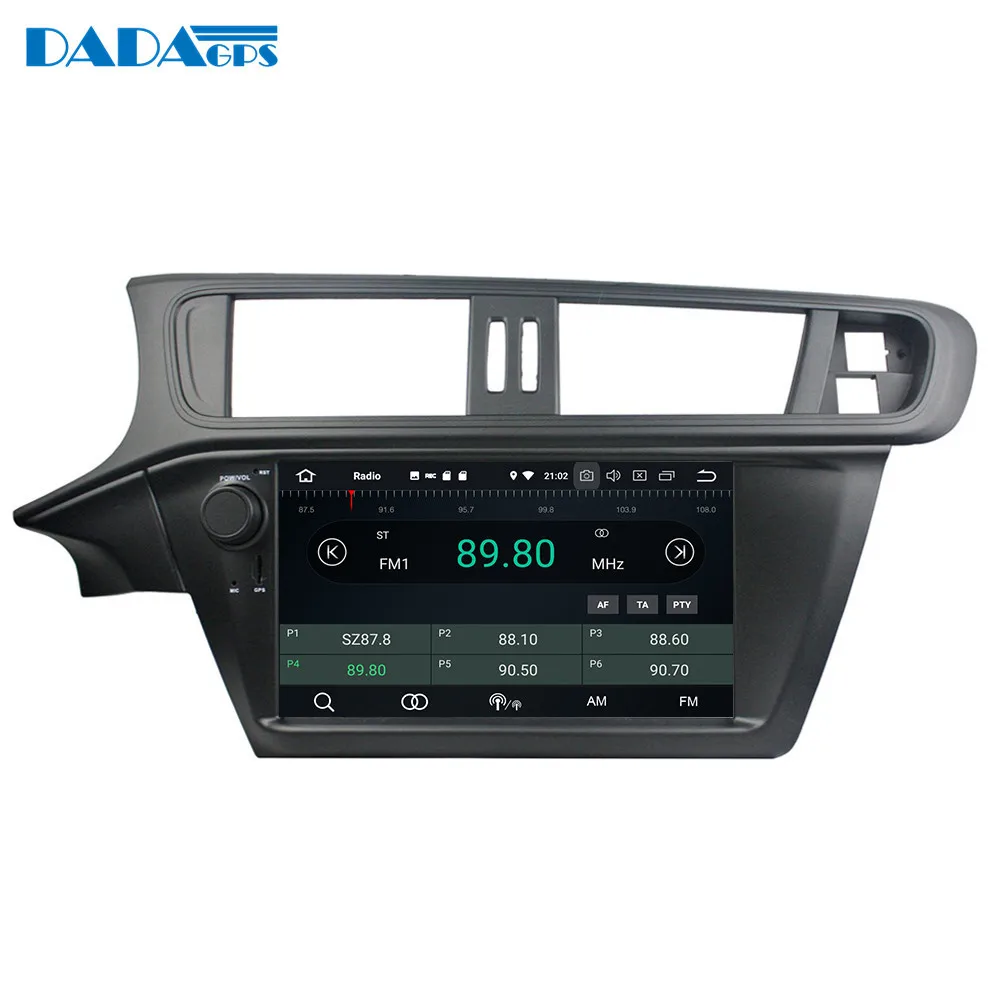 Автомагнитола на Android 9 0 4 + 32 ГБ без DVD плеера для Citroen C3 2005 GPS навигация стерео