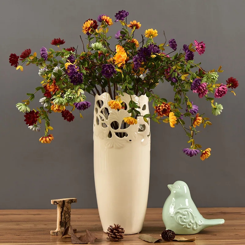 Искусственные цветы искусственные имитация маленький Маргаритка высокое