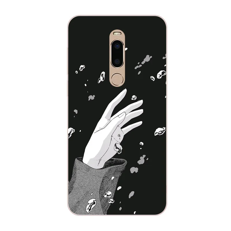Чехол meizu X8 силиконовый чехол из мягкого ТПУ с изображением космоса для телефона