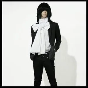 Новинка 2021, Мужская одежда, эстетичная элегантная Облегающая рубашка в стиле унисекс с шарфом и длинными рукавами, базовый Британский ночной клуб