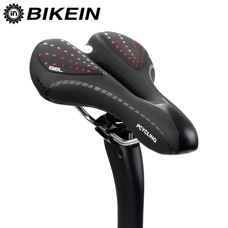 BIKEIN Велоспорт спортивный горный велосипед мягкое кожаное седло дышащий